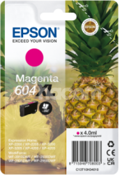 EPSON Singlepack Magenta 604XL Ink C13T10H34010