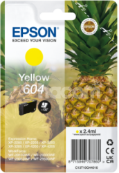 EPSON Singlepack Yellow 604 Ink C13T10G44010