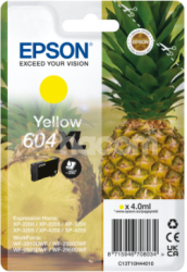 EPSON Singlepack Yellow 604XL Ink C13T10H44010