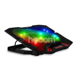 EVOLVEO Ania 5RGB, chladiaca podlo�ka pre notebook, 5x ventil�tor, RGB podsvietenie ANIA5RGB