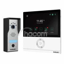 EVOLVEO DoorPhone AHD7, Sada domceho WiFi videotelefnu s ovldanm brny alebo dver, biely monitor DPAHD7-W