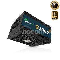 EVOLVEO G1000 PCIe 5.0, zdroj 1000 W, ATX 3.0, 80+ EG1000R