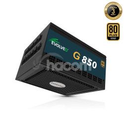 EVOLVEO G850,850W,ATX 3.1,14cm,aPFC,80+GOLD,3YRW G850-BK
