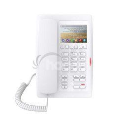 Fanvil H5 hotelov IP biely telefn, 2SIP, 3,5" bar. displ., 6 progr. hr., USB, PoE H5-White