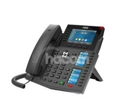 Fanvil X6U SIP telefn, 4.3" bar. disp.+2 prid. disp., 20 SIP, 5link. hr., 60 DSS hr., BT, dual Gbit X6U