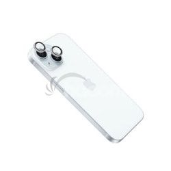 FIXED Camera Glass Apple iPhone 15/15+, striebra FIXGC2-1200-SL