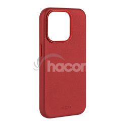 FIXED MagLeather ko�en� kryt iPhone 15 Pre �erven� FIXLM-1202-RD