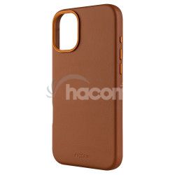 FIXED MagLeather ko�en� kryt iPhone 16+ hned� FIXLM-1401-BRW