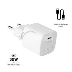 FIXED nab., USB-C, USB-C/Lightning, 1.2m, MFI, 30W FIXC30M-CL-WH