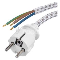 Flexo nra opraden 3 0,75mm2 k ehlike, 2,4m S00003