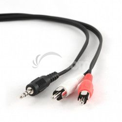 GEMBIRD 3.5 mm jack to RCA plug cable, 5 m CCA-458-5M