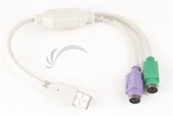 GEMBIRD Kabel adapter USB-2xPS / 2 30 cm UAPS12
