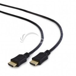 GEMBIRD Kábel HDMI-HDMI M / M 1m, 2.0, M / M CCS Eth. čierny CC-HDMI4L-1M