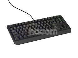 Genesis hern klvesnica THOR 230/TKL/RGB/Outemu Brown/Drtov/US/ier/Drtov USB/US layout/ierna NKG-2079