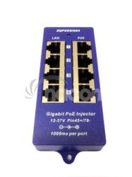 Gigabitov tienen 4-portov PoE panel POE-PAN4-GB