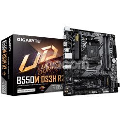GIGABYTE B550M DS3H R2/AM4/mATX B550M DS3H R2