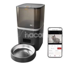 GoSmart dvkova krmiva Pet Care s kamerou, 6 l, ierny, Wi-Fi H6006