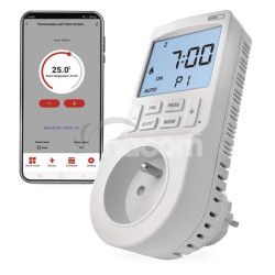 GoSmart Termostat do zsuvky s funkciou digitlneho asovaa 2v1 s WiFi P56601FR