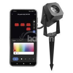 GoSmart vonkajie LED bodov svetlo, rozirujca sada, 1 kus, 1,5 W, RGBIC stmievat., WiFi ZIW191R