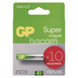 GP Alkalick batria SUPER AAA (LR03) - 10ks 1013121001