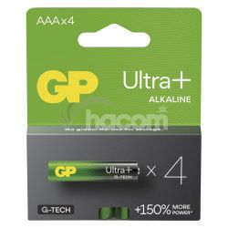 GP Alkalick batria ULTRA PLUS AAA (LR03) - 4ks 1013124000