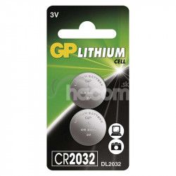 GP CR2032 Lítiová gombíková batéria (2ks) 1042203212