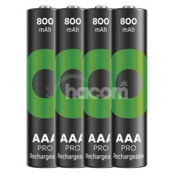 GP Nabjacia batria ReCyko Pre AAA (HR03) 800mAh-4ks