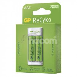 GP nabíjačka batérií Eco E211 + 2 × AA REC 2000 1604821110