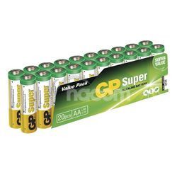 GP Super Alkalická batéria Alkaline LR03 AAA 20ks 1013100210
