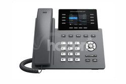Grandstream GRP2624 SIP telefn, 2.8" TFT bar. displej, 4 SIP ty, 4 pr. hr., 2x10/100Mb, WiFi, BT GRP2624