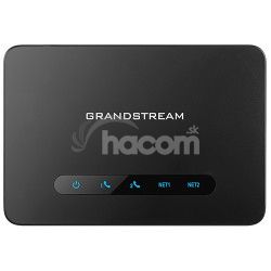 Grandstream HT812 (ATA), 2x FXS, 2 SIP ty, 1x Gbit LAN, NAT router, 3-cestn konf., auto-provis. HT812_V2