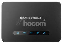 Grandstream HT813 1FXS, 1FXO ATA brna, 2 SIP , 2x100Mb LAN, NAT router, 3-way konf., provisioning HT813