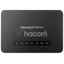 Grandstream HT814 V2 (ATA), 4x FXS, 2 SIP profily, 1x Gbit LAN, NAT router, 3-cestn konf. HT814_V2