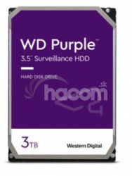 HDD 3TB WD30PURZ Purple 64MB SATAIII 5400rpm 3RZ WD30PURZ