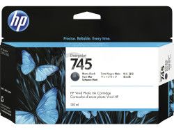HP 745 inkoustov npl matn ierna, F9J99A F9J99A