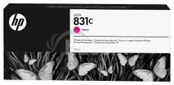 HP 831C inkoustov� n�pl� purpurov�, CZ696A CZ696A