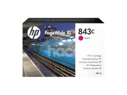 HP 843C ink. PageWide, 400 ml - purpurov� C1Q67A