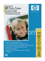 HP Advenced Glossy Photo Paper, A4, 25ks, 250g / m2 Q5456A