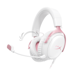 HP HyperX Cloud III WHT/PNK Gaming Headset 9W1Q4AA