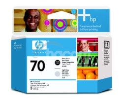 HP no 70 foto ierna a sv. siv tla hlava, C9407A C9407A