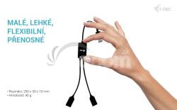 i-tec USB-A Cable HUB 2 port (2x USB-A) U3CBLHUB2A