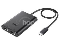 i-tec USB-C Dual 4K/60Hz (single 8K/30Hz) DP Video adaptr C31DUAL4K60DP