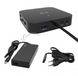 i-tec USB-C HDMI DP Docking Station with Power Delivery 100 W + i-tec Universal Charger 77W C31HDMIDPDOCKPD65