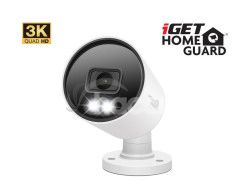iGET HGPRO858 - CCTV 3K kamera, SMART detekcia, IP66, zvuk, IR nočný prísvit 40m, LED prísvit 30m HGPRO858