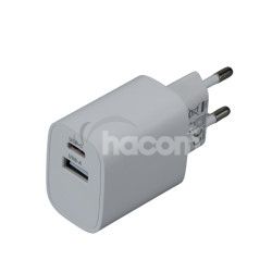iGET PA20 - napjac adaptr USB-A (10 W) a USB-C (20 W), univerzlny a pre tablety iGET 84000351
