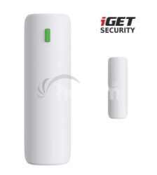 iGET SECURITY EP4 - bezdrôtový magnetický senzor pre dvere/okná pre alarm M5, výdrž batt. až 5 rokov EP4
