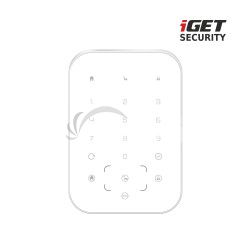 iGET SECURITY MP13 - bezdr�tov� kl�vesnica s RFID ��ta�kou pre alarm M6, nap�janie 4x AA v balen� 75020713
