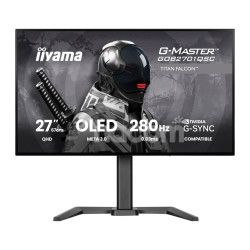 iiyama G-Master/GOB2701QSC-B1/27"/OLED/QHD/280Hz/0,03ms/�ierna/3R GOB2701QSC-B1