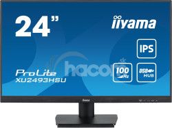 24" iiyama XU2493HSU-B6: IPS, FHD, HDMI, DP, USB, repro XU2493HSU-B6