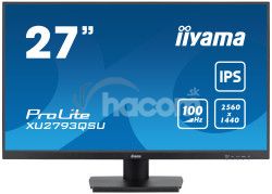 27" iiyama XU2793QSU-B6: IPS, QHD, HDMI, DP, repro XU2793QSU-B6